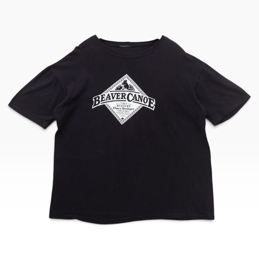 90s Beaver canoe omer stringer tee XL
