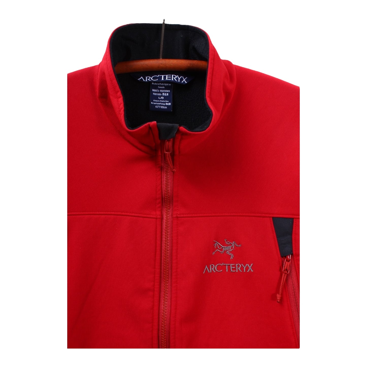 Early 2000s Arc’teryx softshell midlayer Made in canada🇨🇦 large