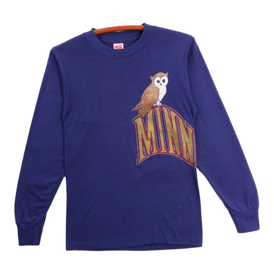 80s Minnesota owl longsleeve Small