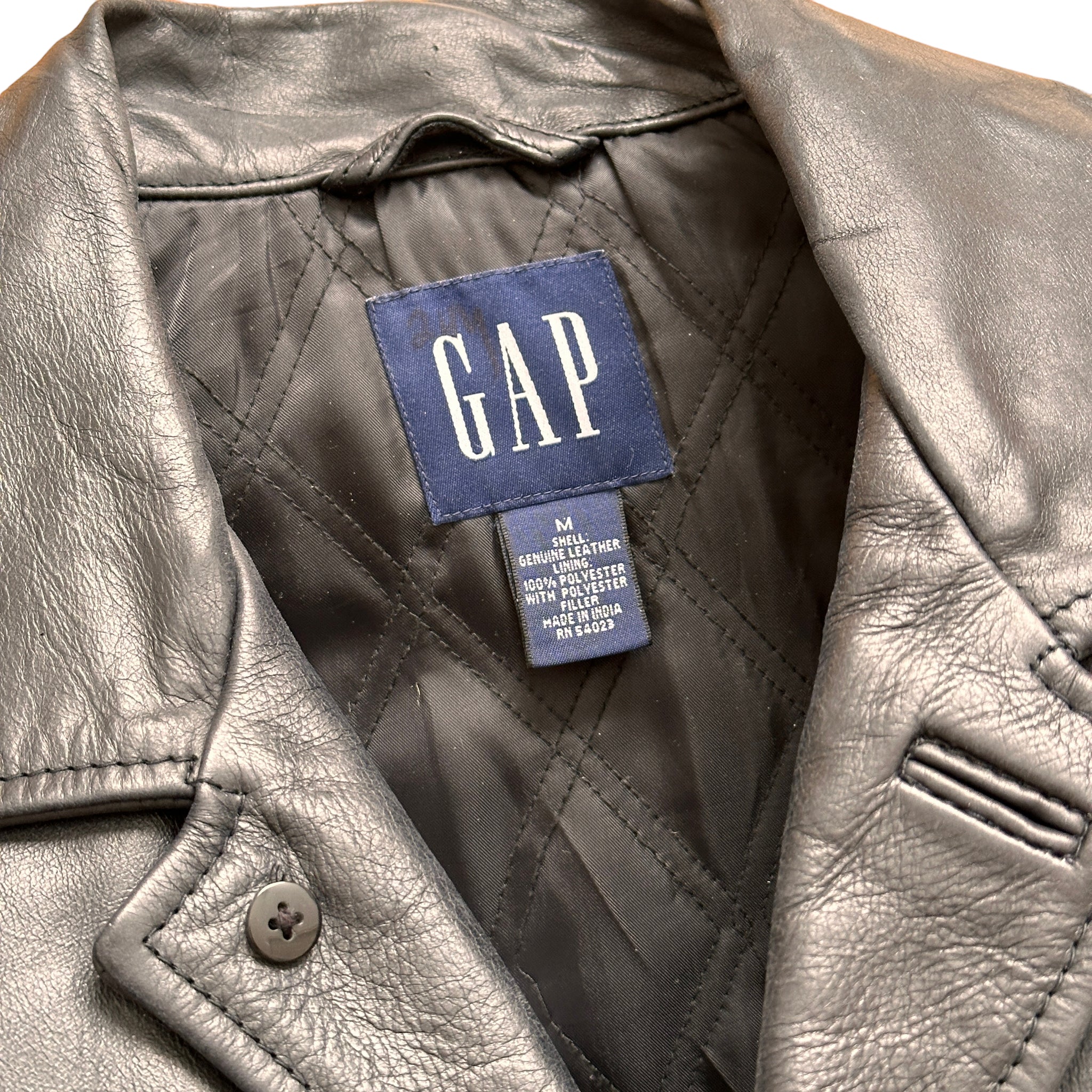 90s Gap leather medium