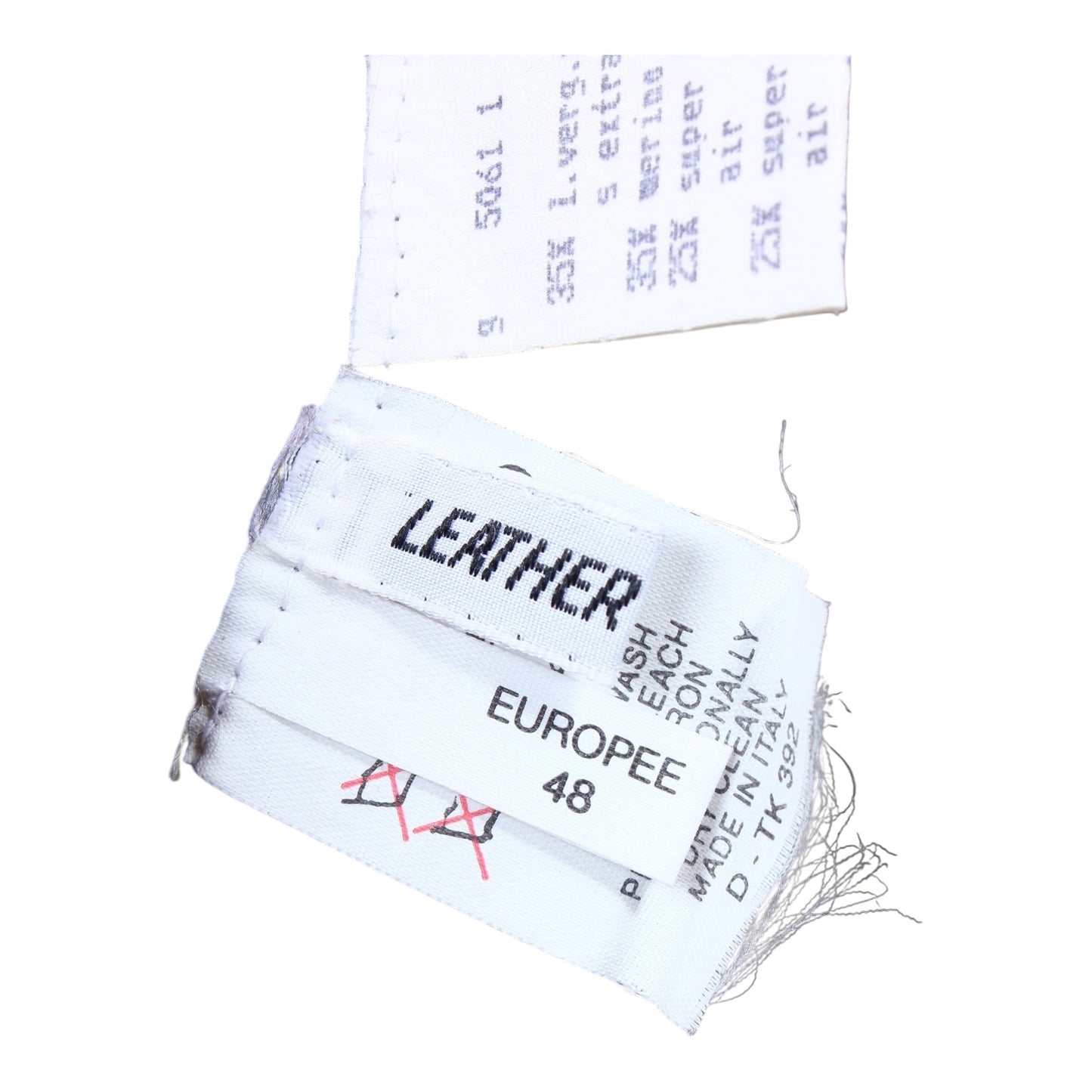 Gianfranco ferre wool and leather zip sweater XL