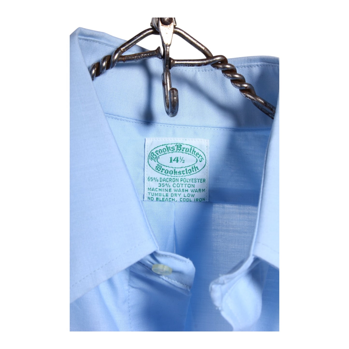 80s Brooks brothers short sleeve button up shirt S/M