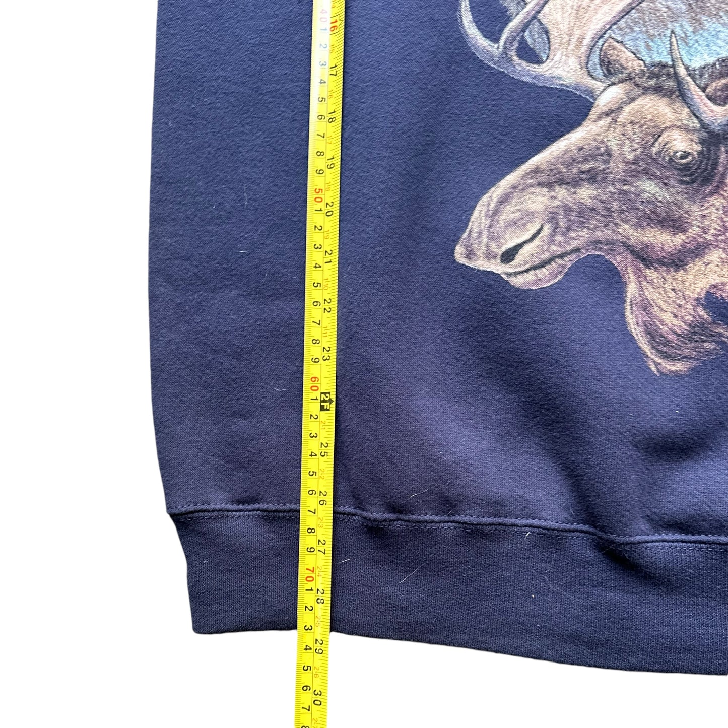 90s Deer and elk crewneck sweatshirt XL