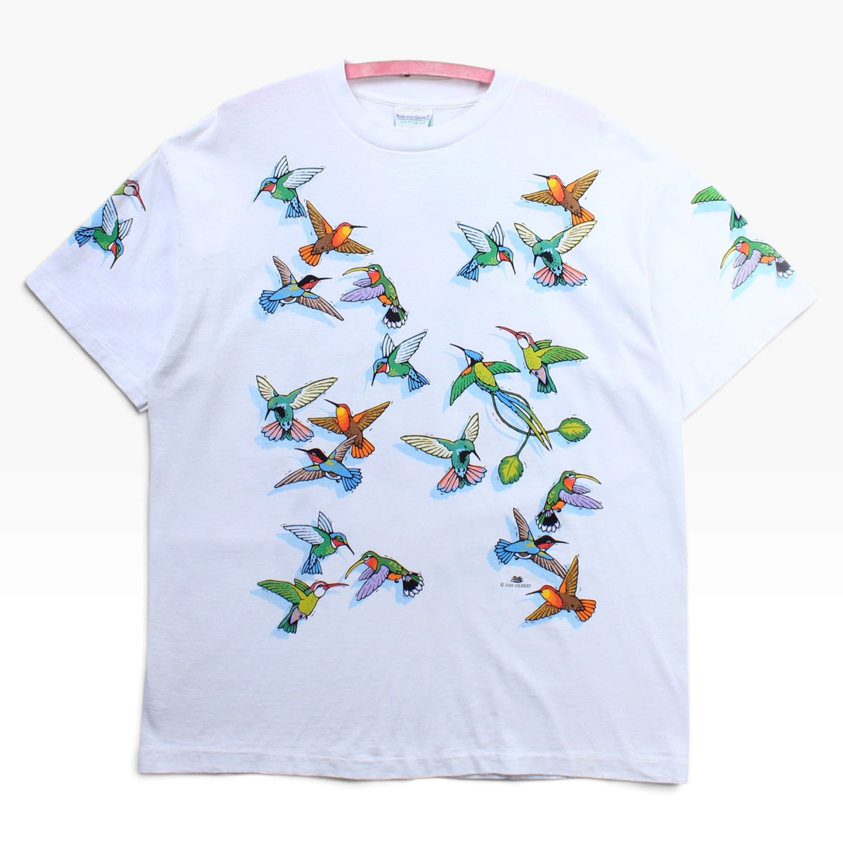 90s Harbor side hummingbird tee Large