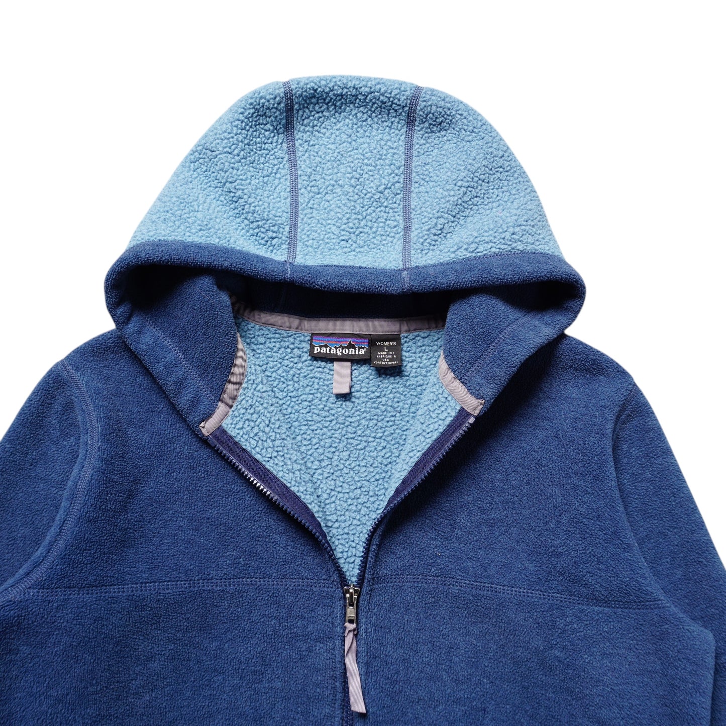 Fall 2000 Patagonia hooded fleece Made in usa🇺🇸 Wmns Large