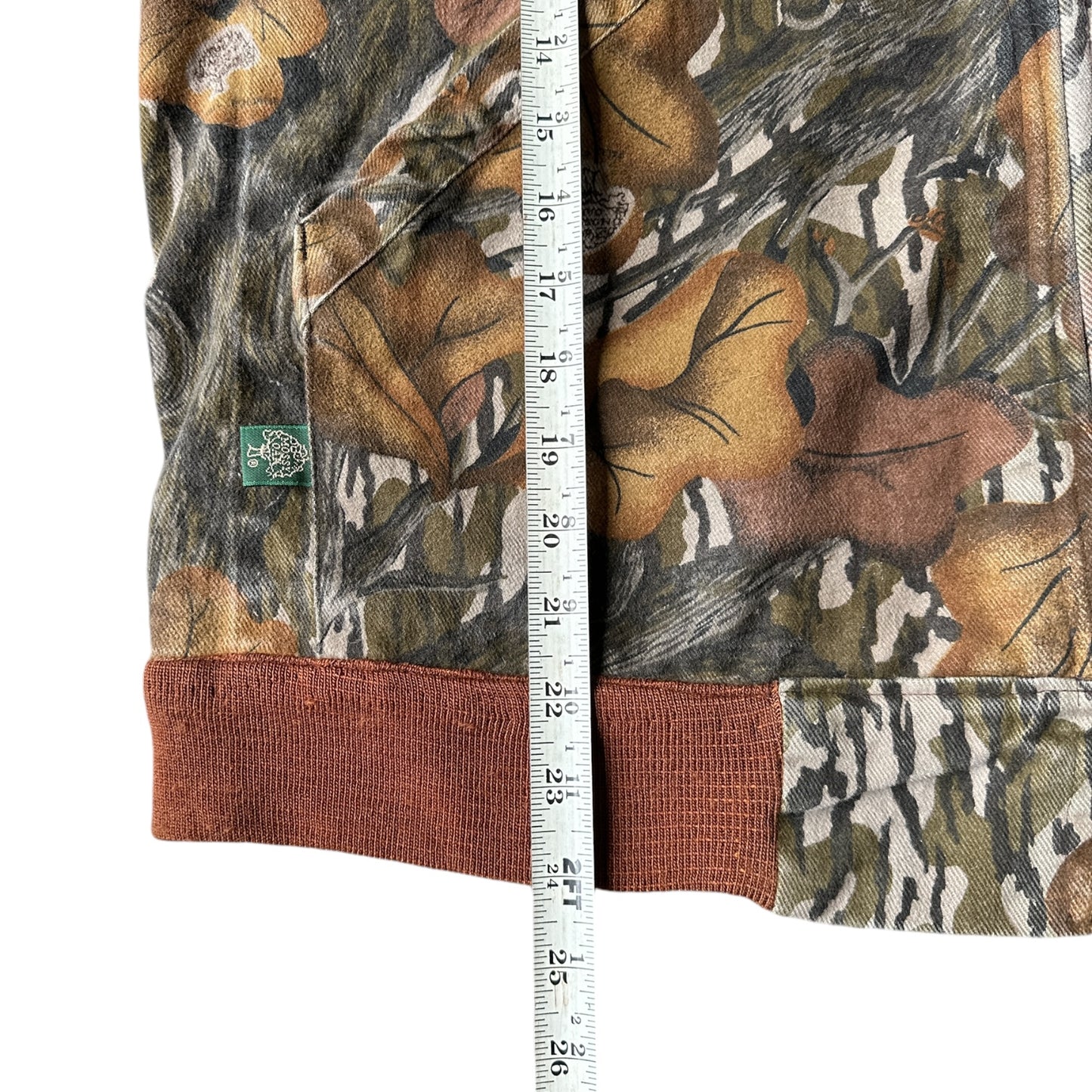 Mossy oak camo reversible bomber M/L