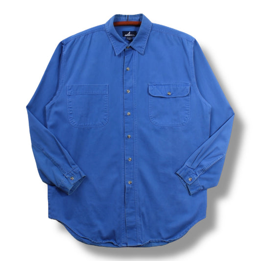 90s Sperry heavyweight cotton button up L/XL