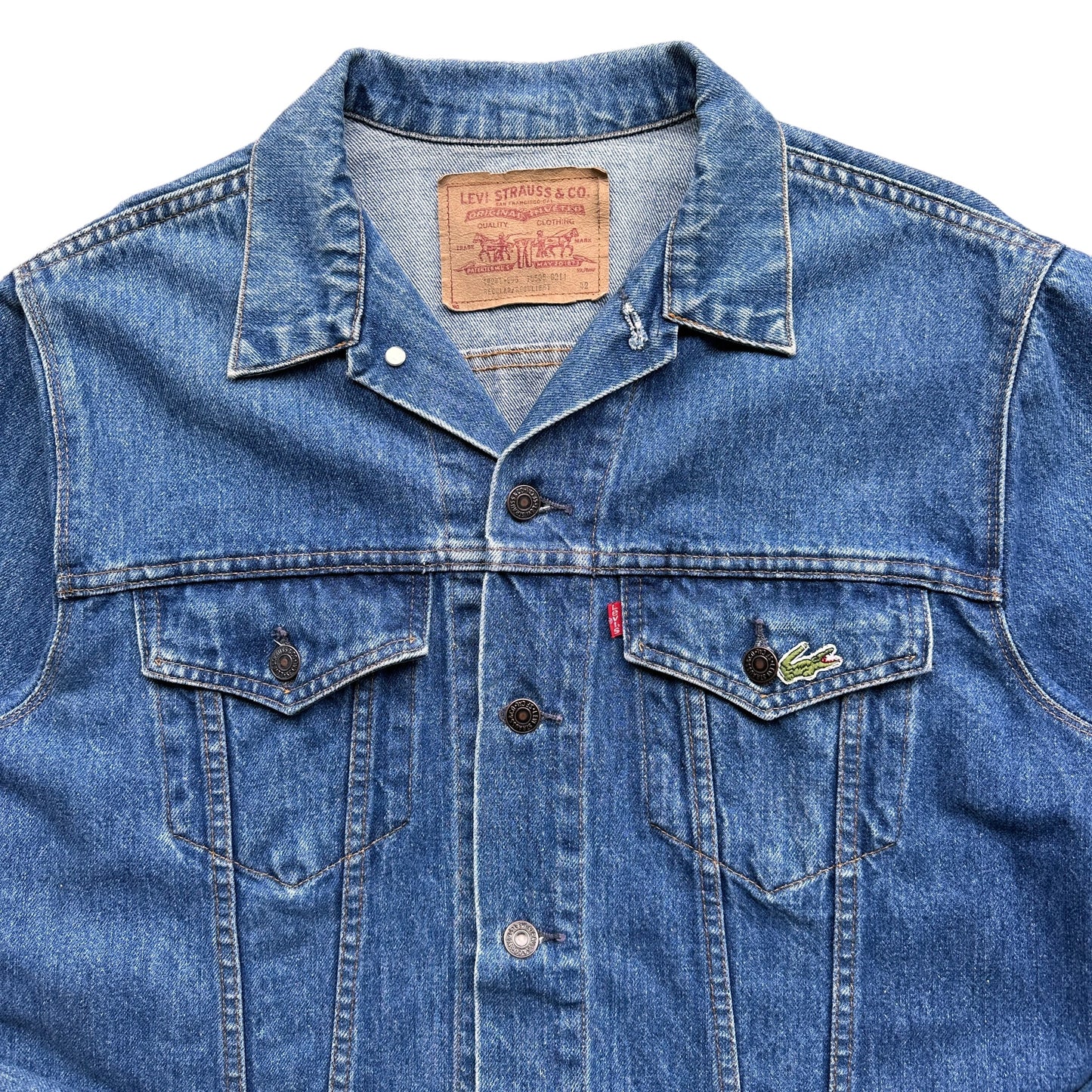 80s Levi’s trucker denim jacket Made in canada🇨🇦 medium