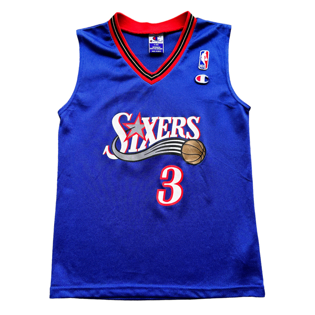 Sixers iverson  kids jersey