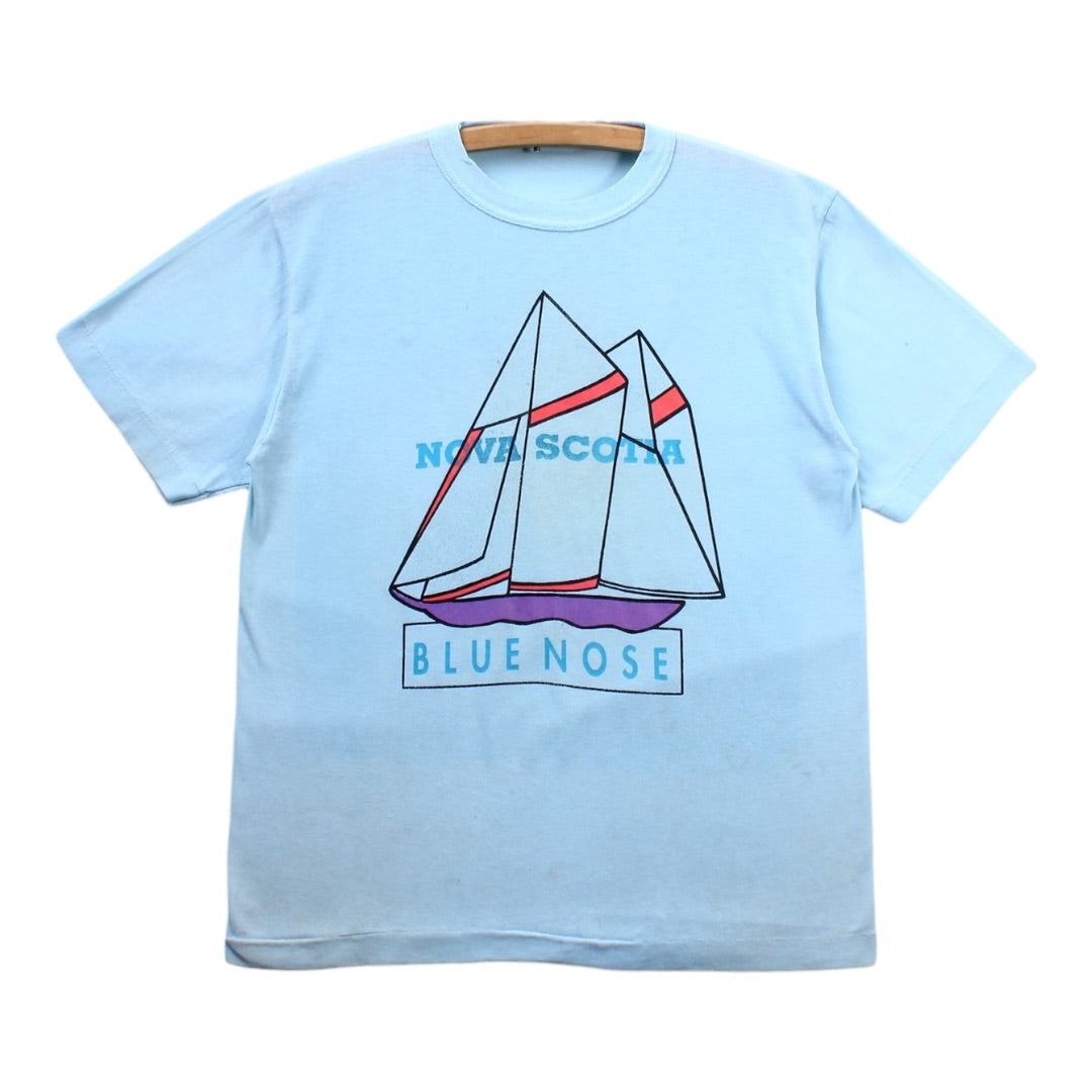 80s Novascotia blue nose tee Small