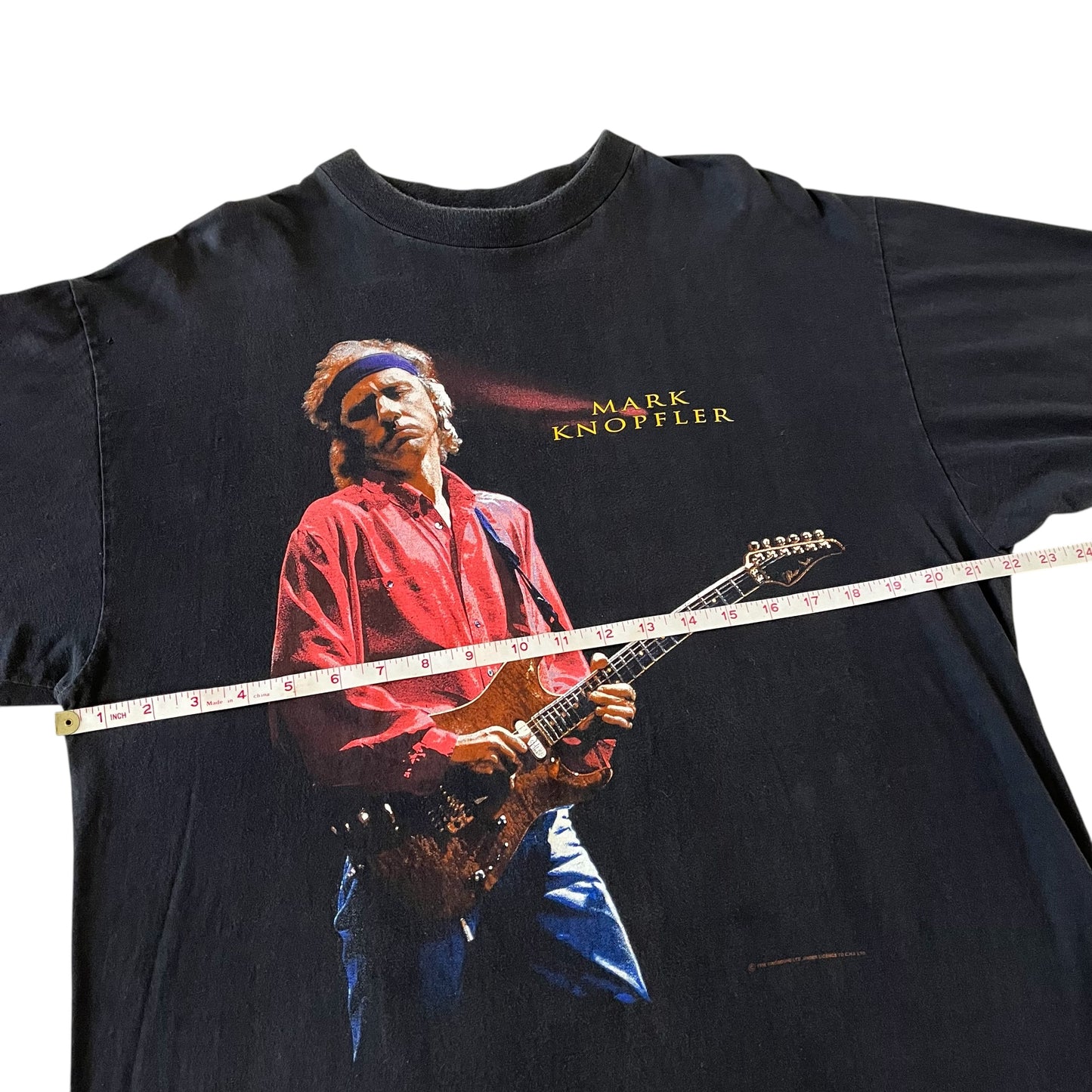 1995 mark Knopfler dire straits tee large