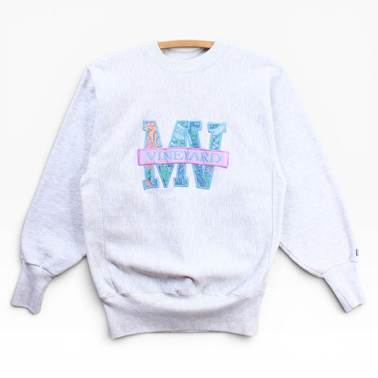 90s Martha’s vineyard heavyweight crewneck Small