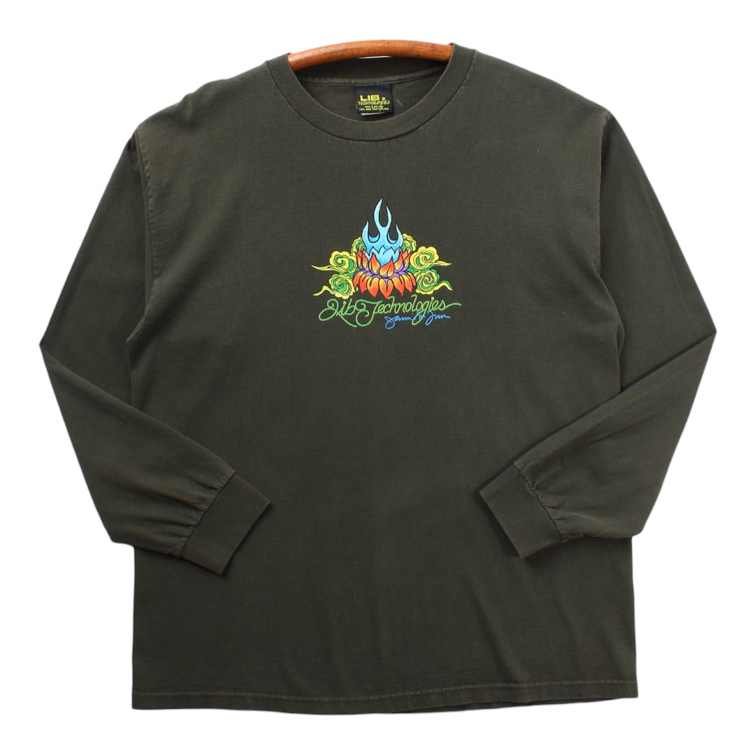 90s Lib tech jamie lynn longsleeve large