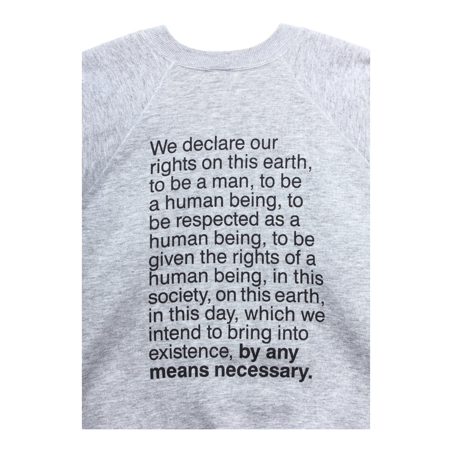 80s Malcom X crewneck large