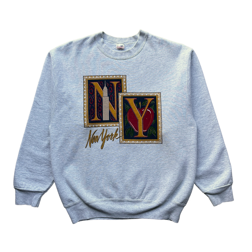 90s New york heavy sweatshirt medium