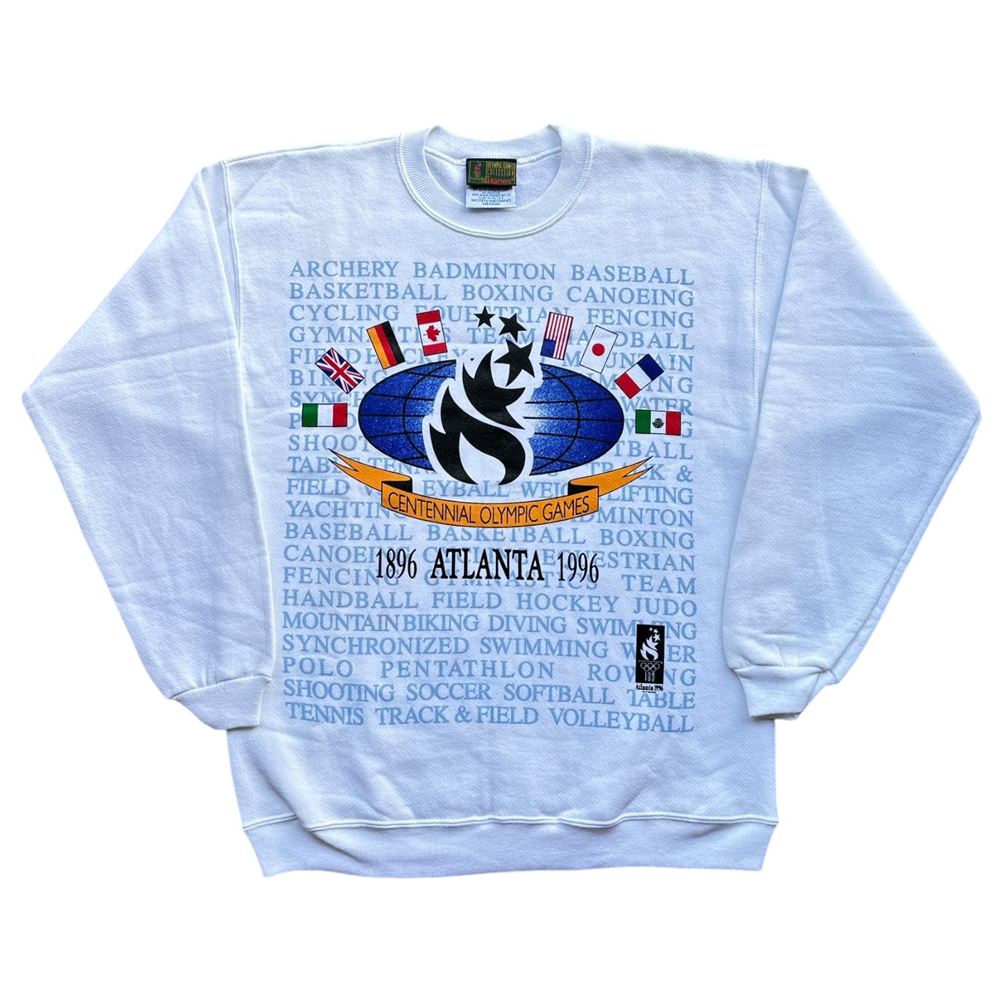 1996 Olympics crewneck medium