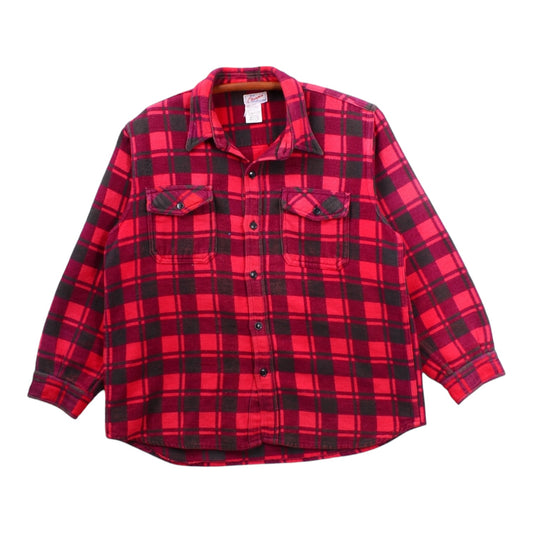 Champion thick button up large