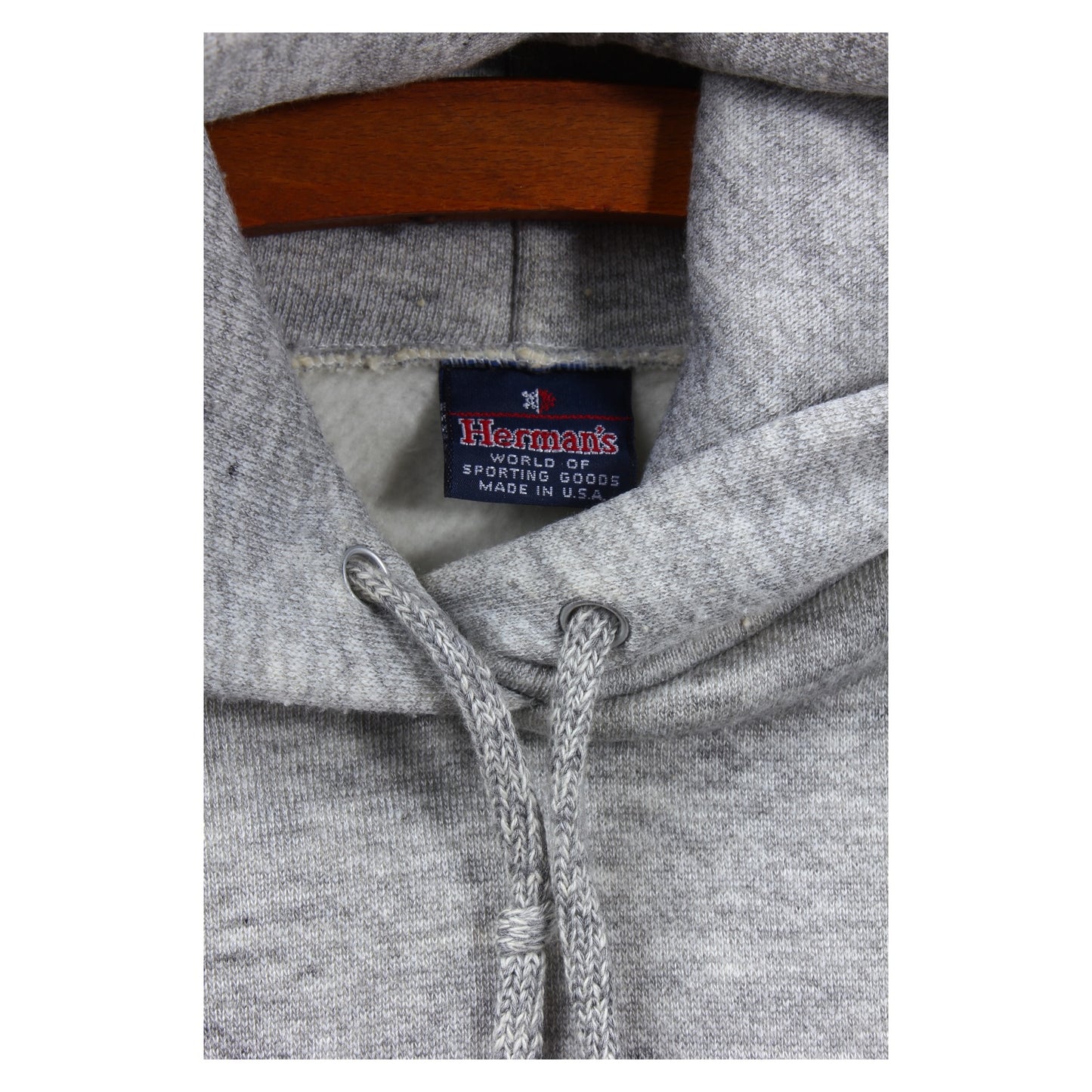 80s Hermans hooded sweatshirt 50/50 Small
