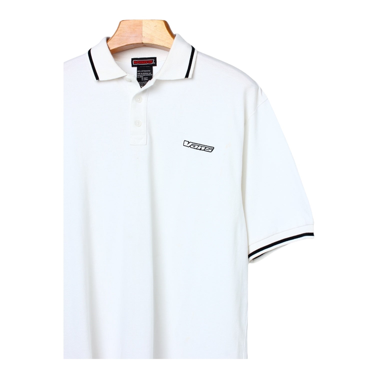 90s Vans polo shirt Large – Vintage Sponsor
