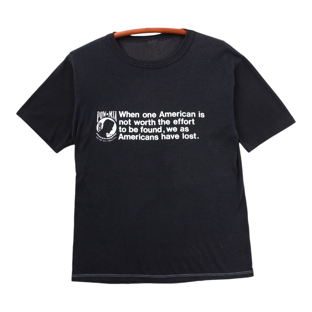 70s POW MIA tee Small