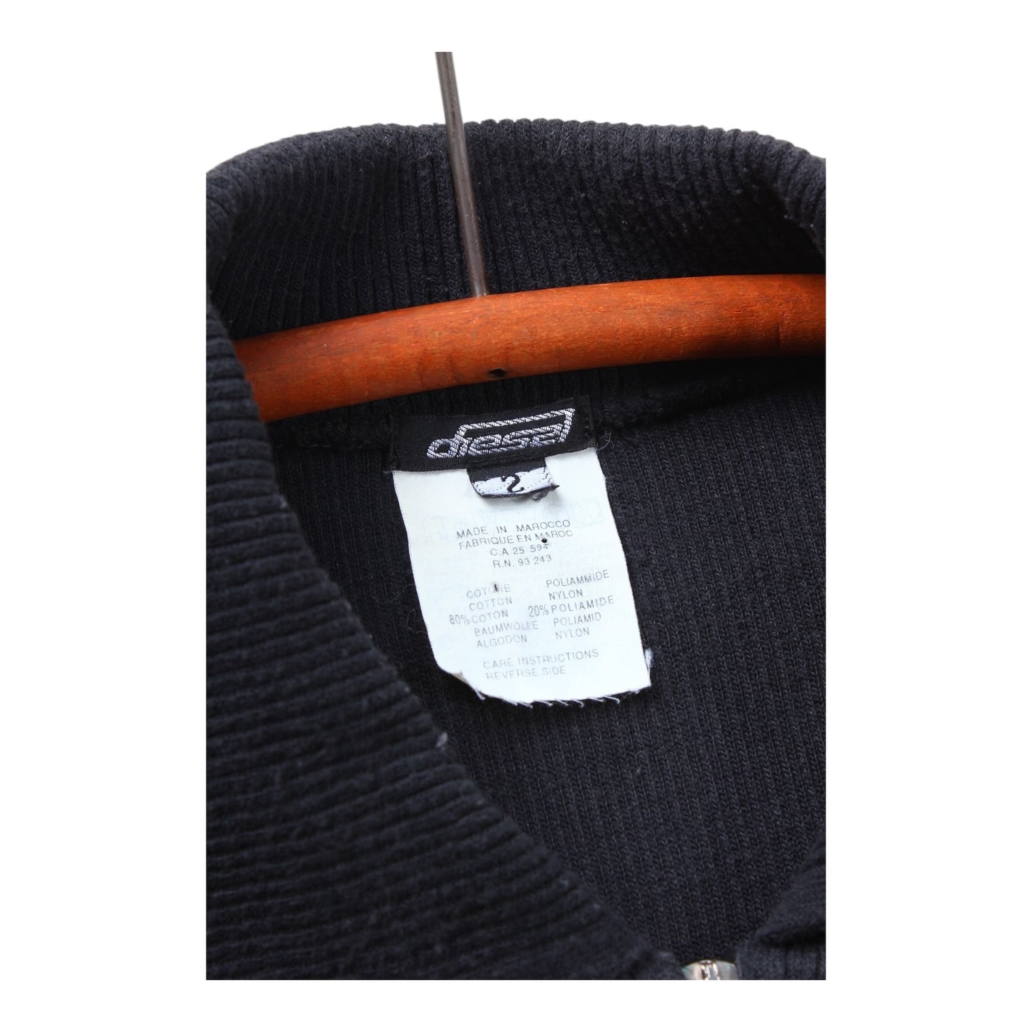 90s Diesel cotton zip jacket womebs Small
