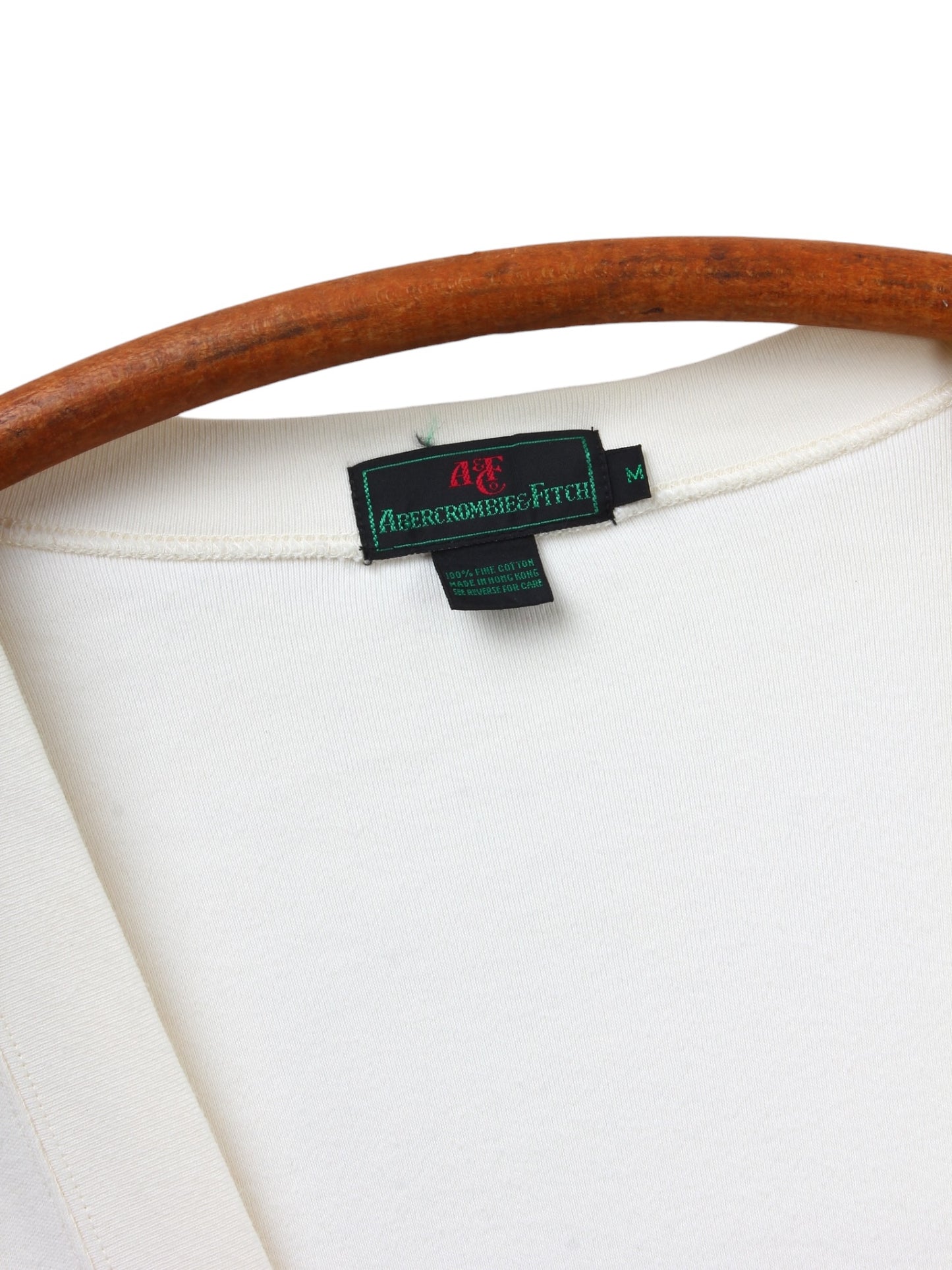 80s Abercrombie & Fitch cotton cardigan Medium