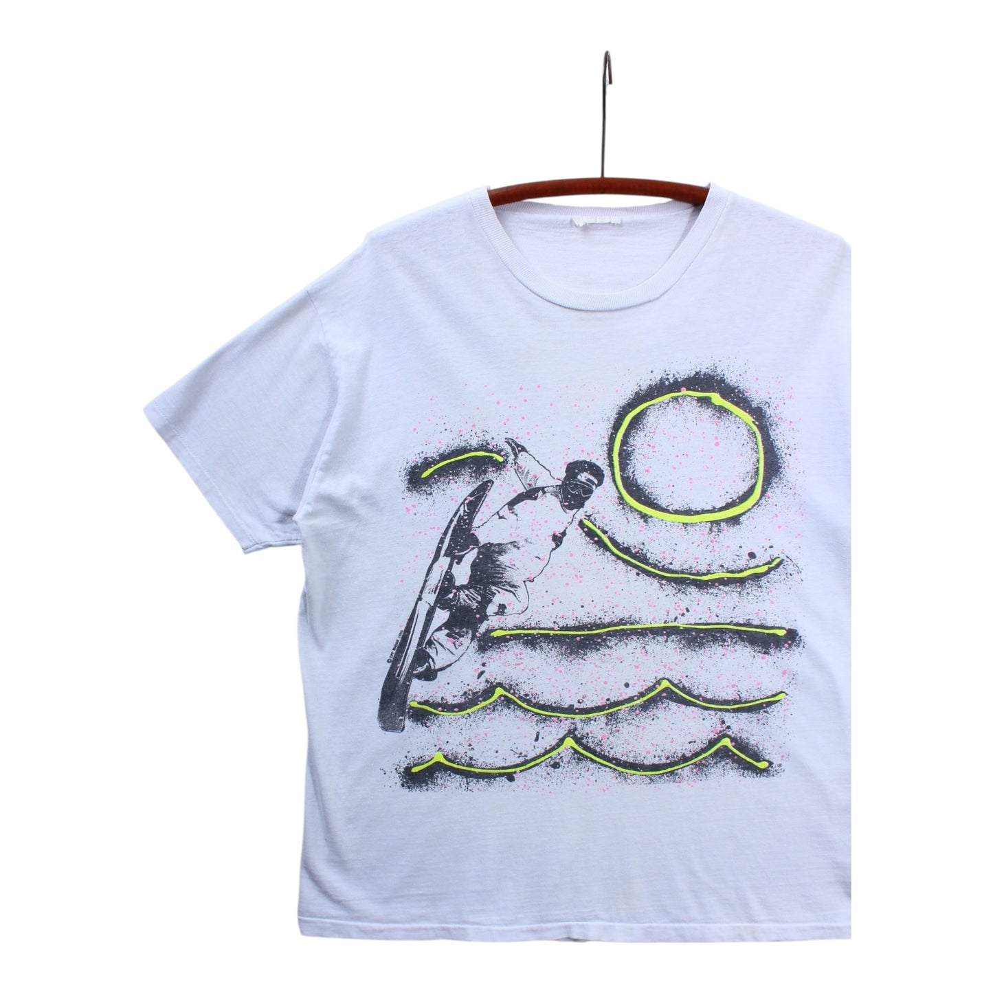 80s Snowboard tee japan air large