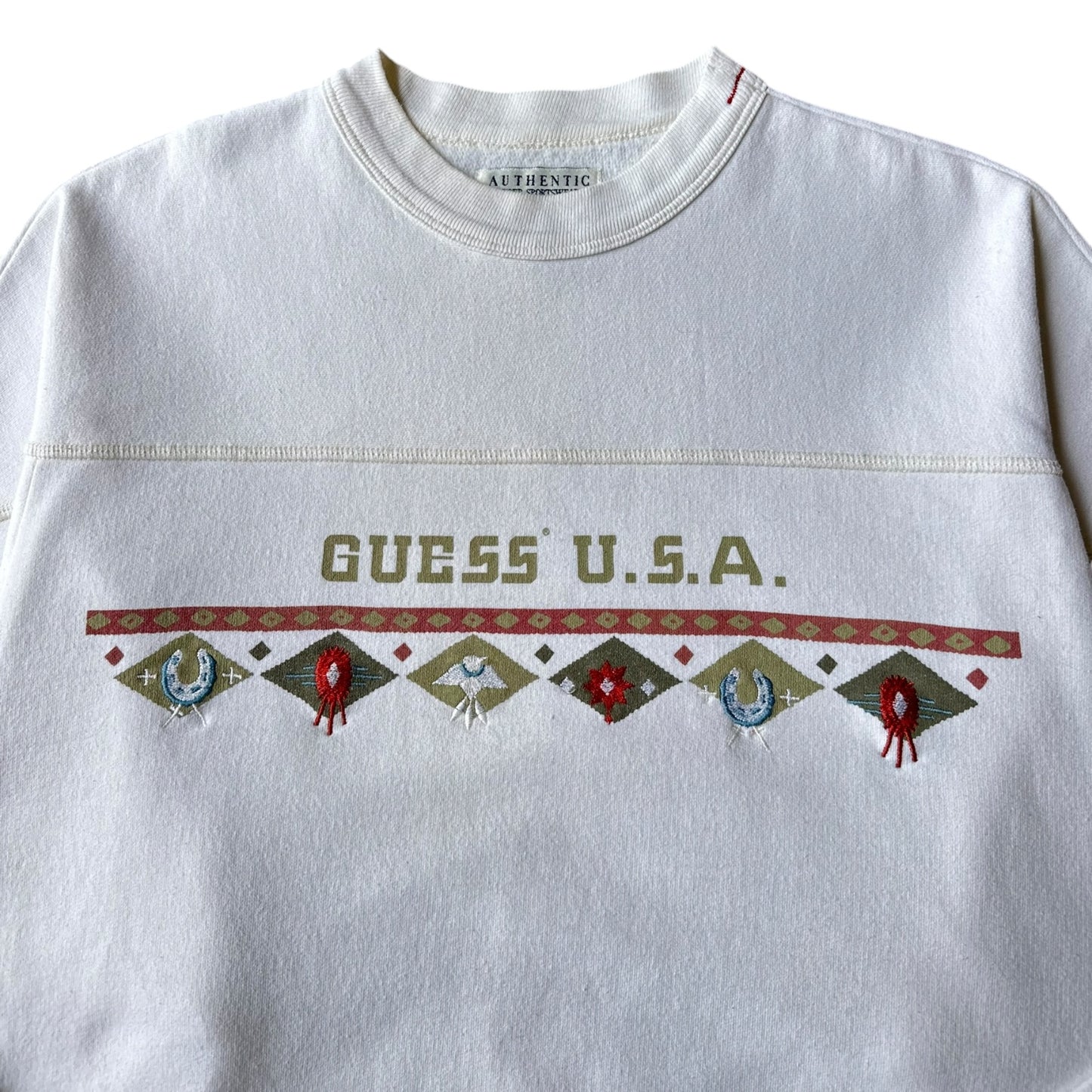 90s Guess USA Made in usa🇺🇸 crewneck large