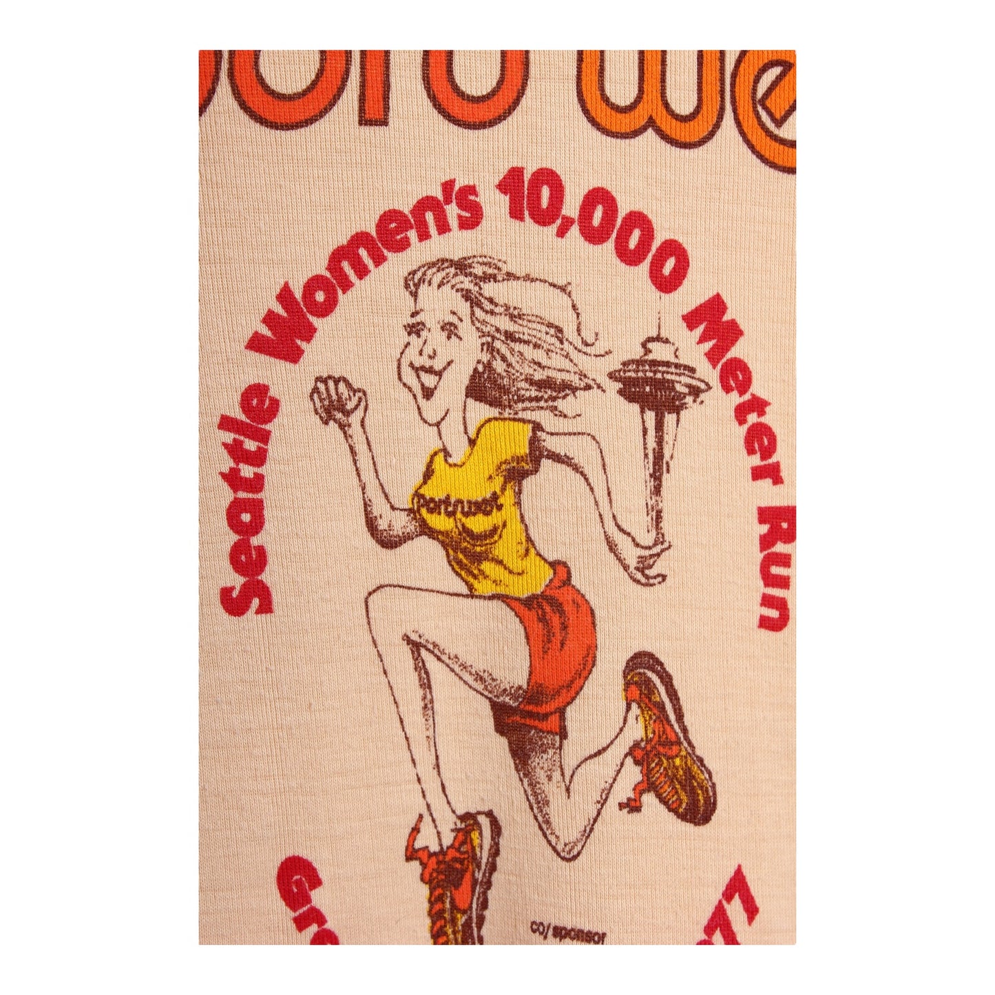 1977 Sportswest seattle greenlake  women’s 10,000 meter run nike