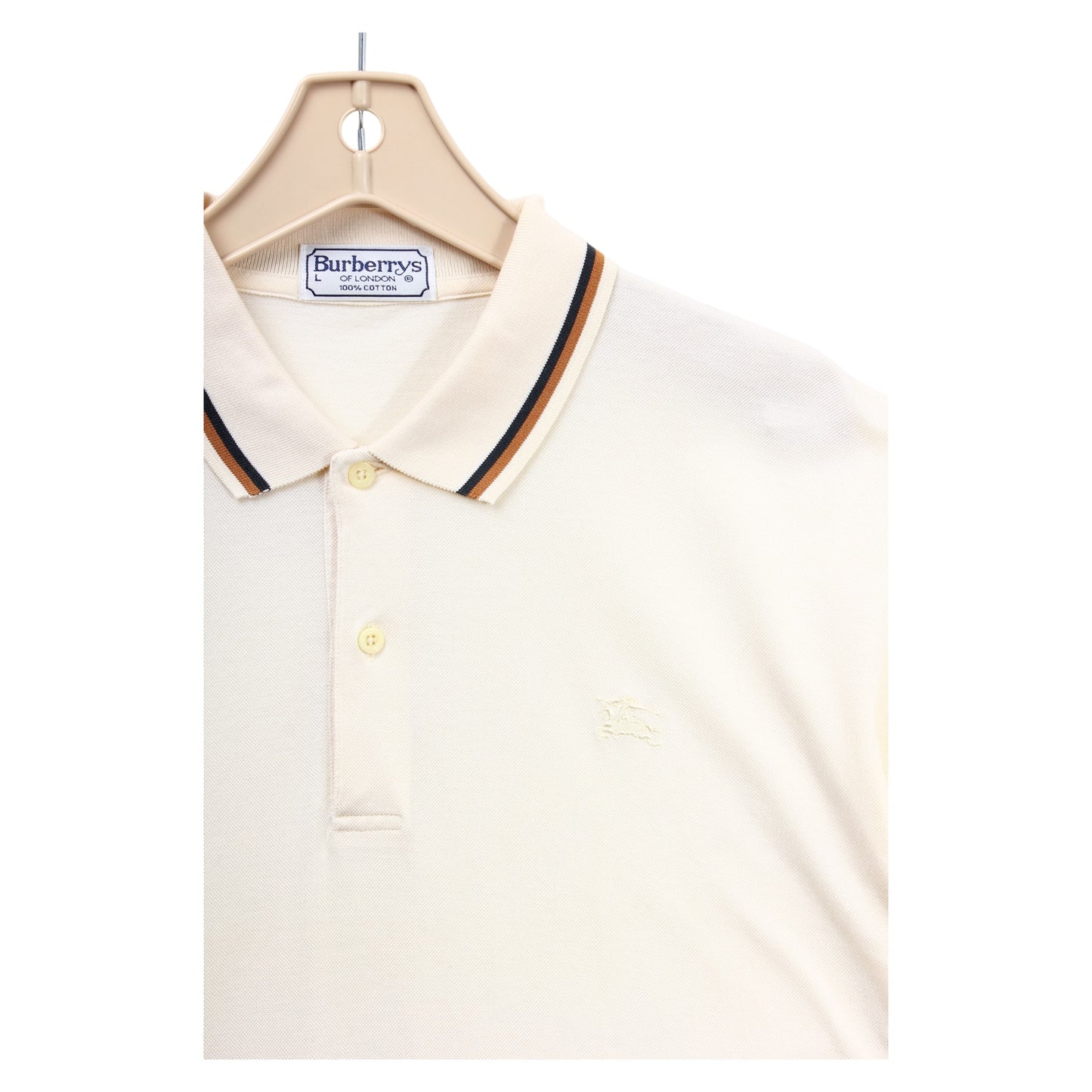 90s Burberry polo large