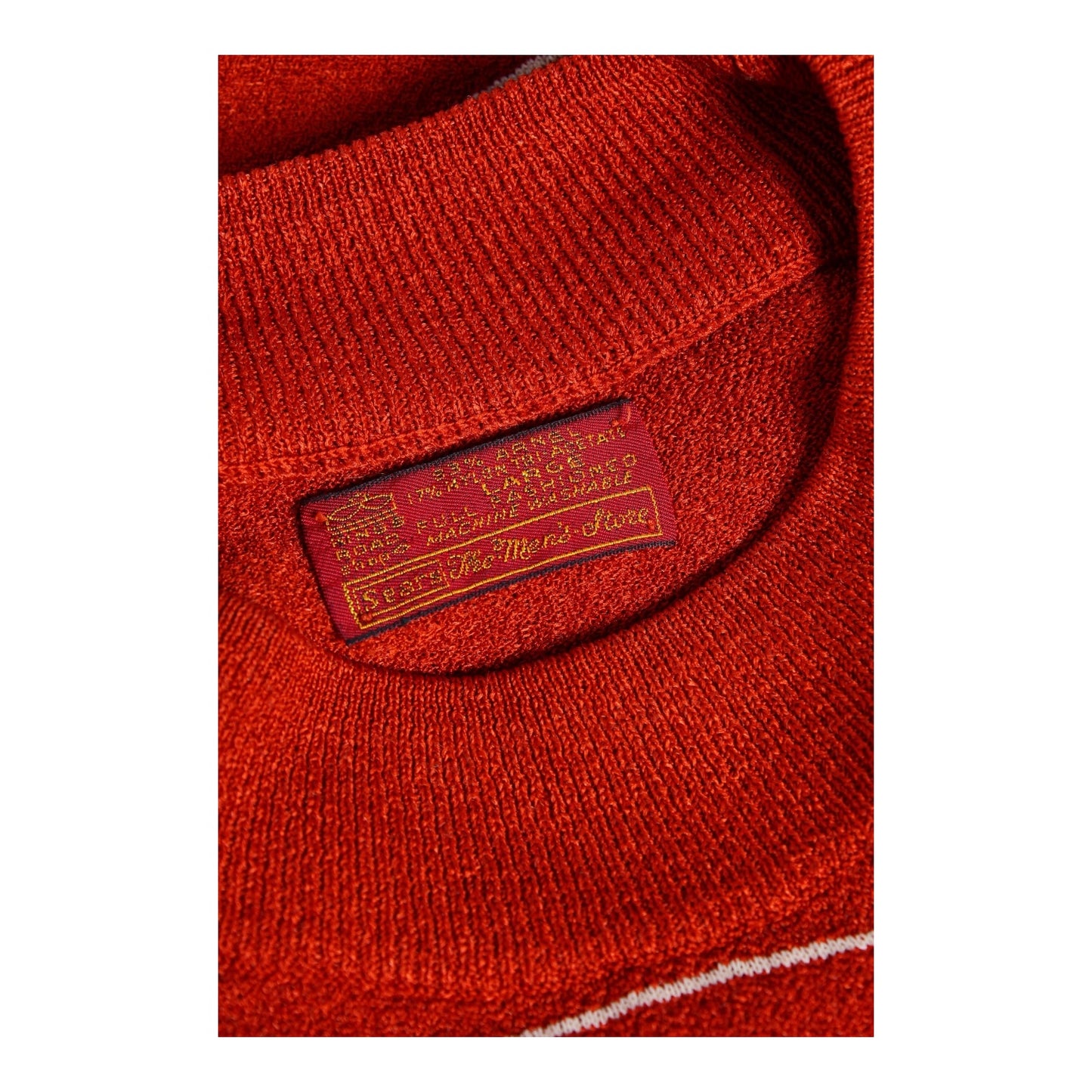 60s poly blend shirt large