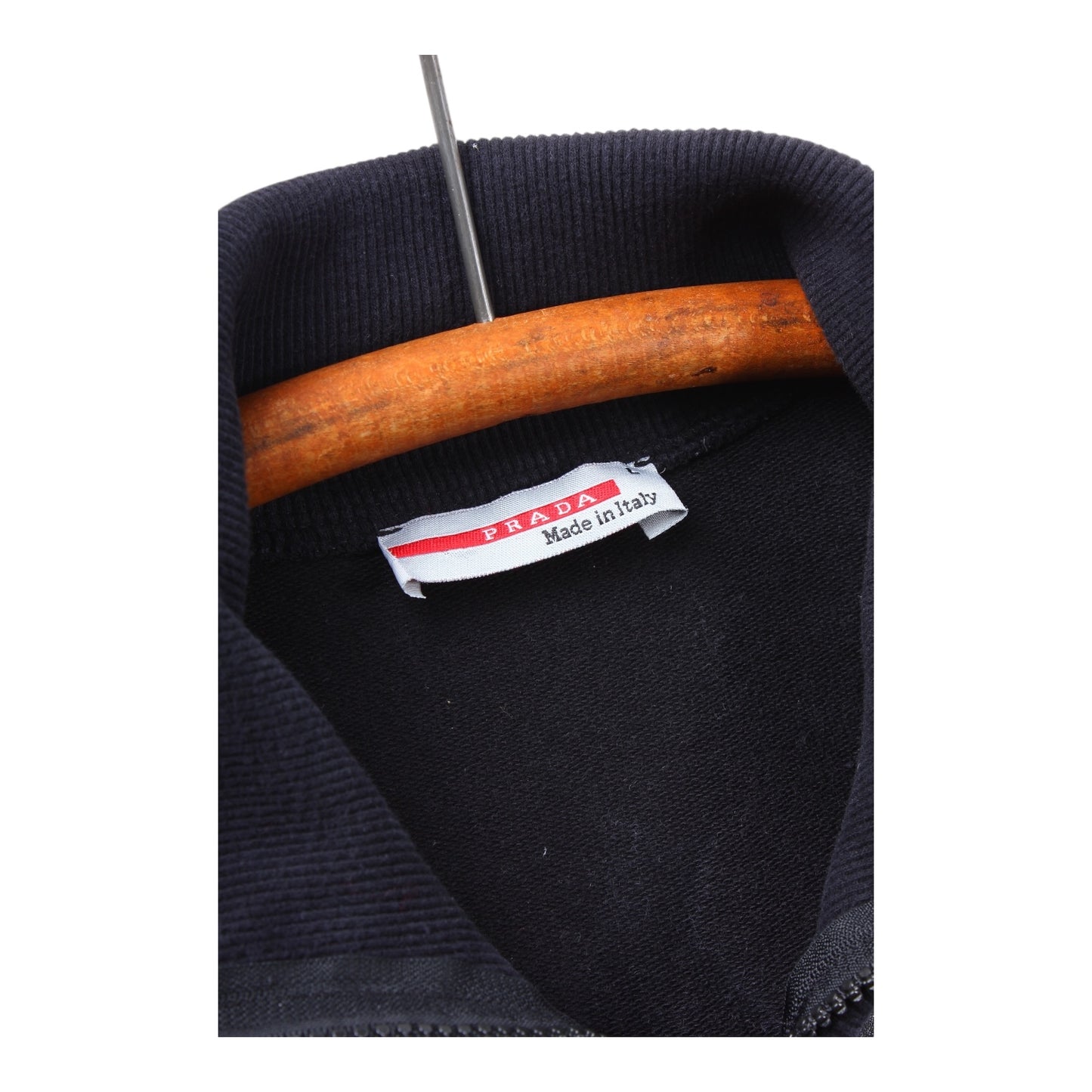 Prada zip sweatshirt Small