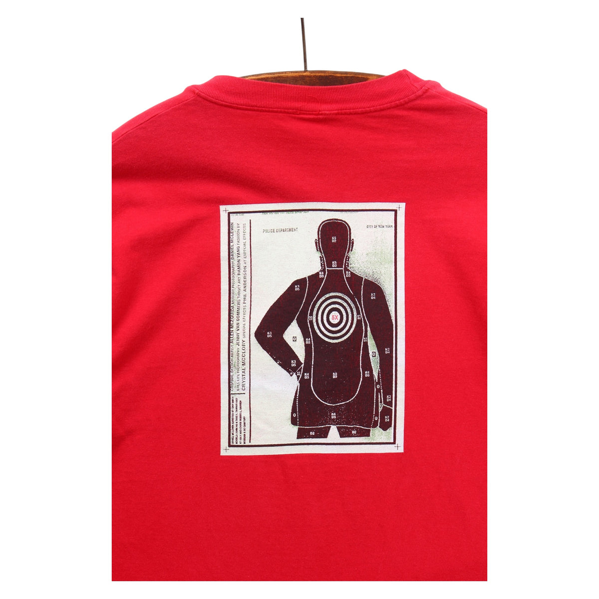 90s Shooting target tee medium