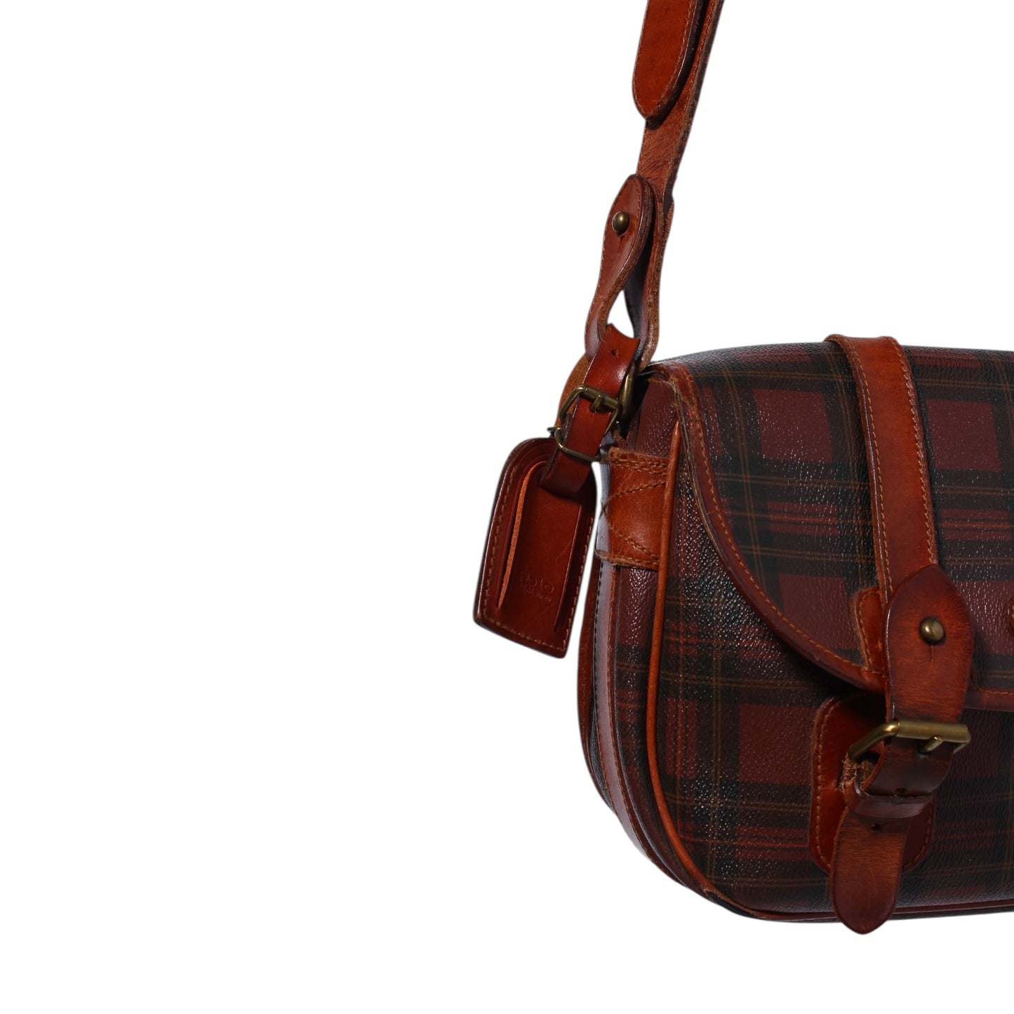 80s Polo Ralph Lauren leather bag