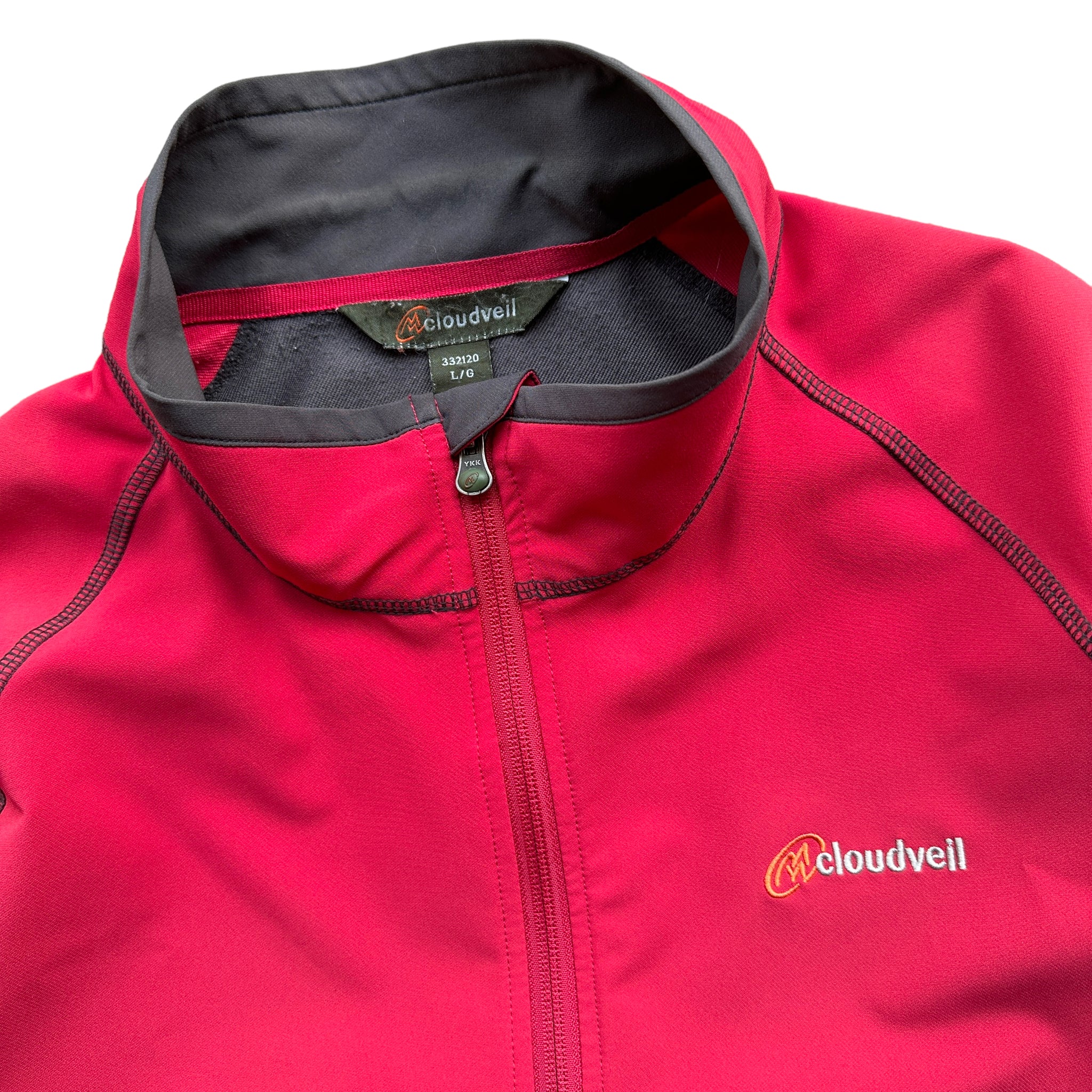 Cloudveil softshell light jacket Large Vintage Sponsor