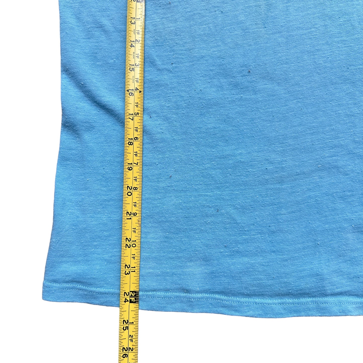 70s Baby blue long sleeve S/M