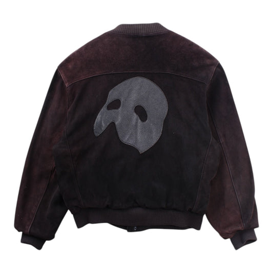 80s Phantom of the opera suede jacket cast and crew M/L