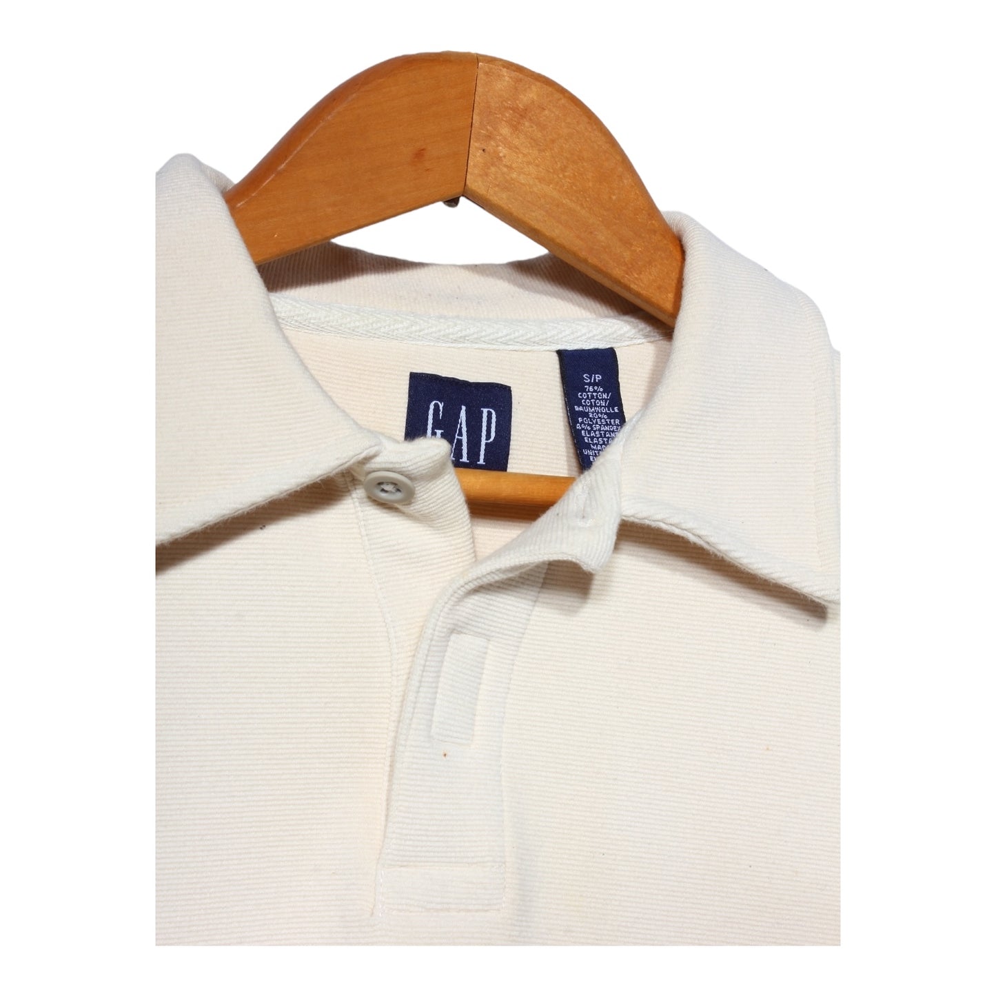 2000s Gap collard sweatshirt Small