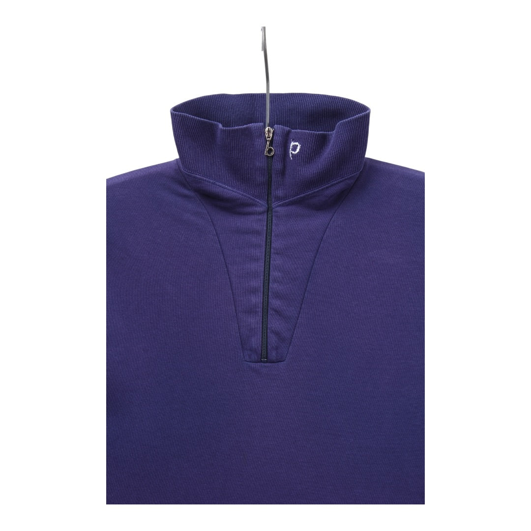 80s Benger sportswear cotton ski 1/4 zip small