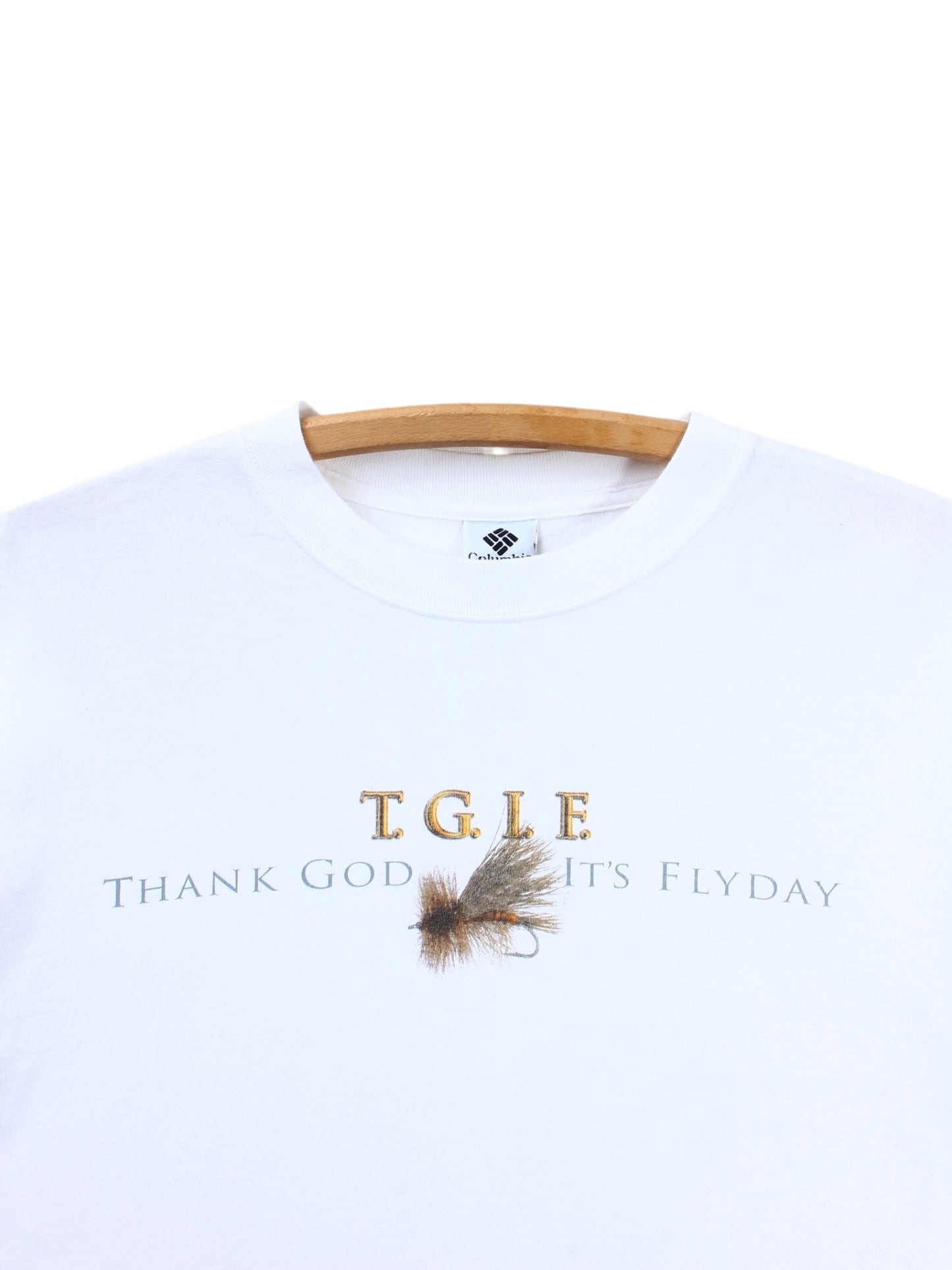 Columbia thank god it’s fly day tee large