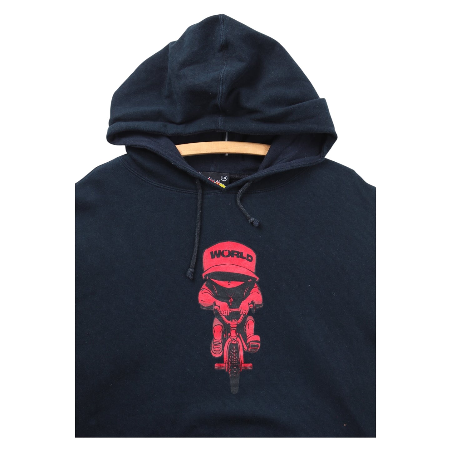 90s World industries hoodie XL