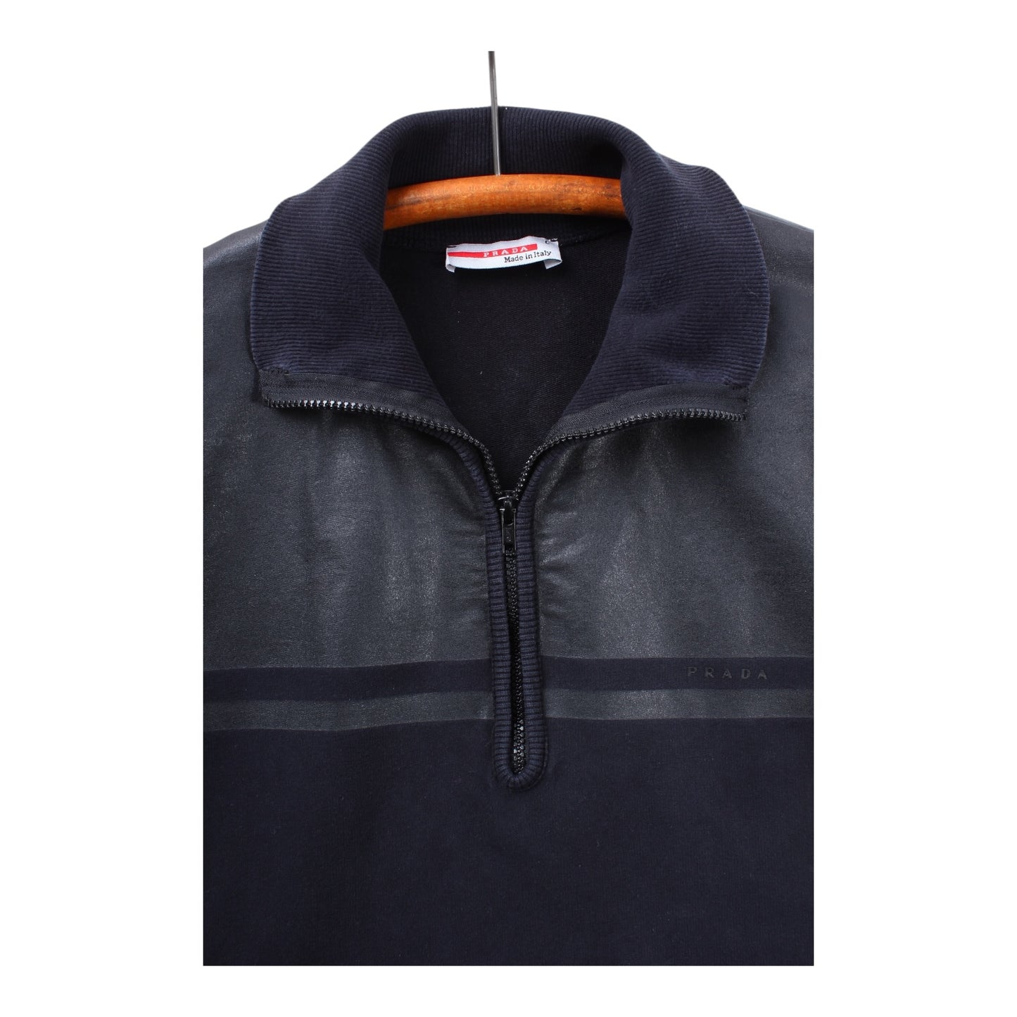 Prada zip sweatshirt Small