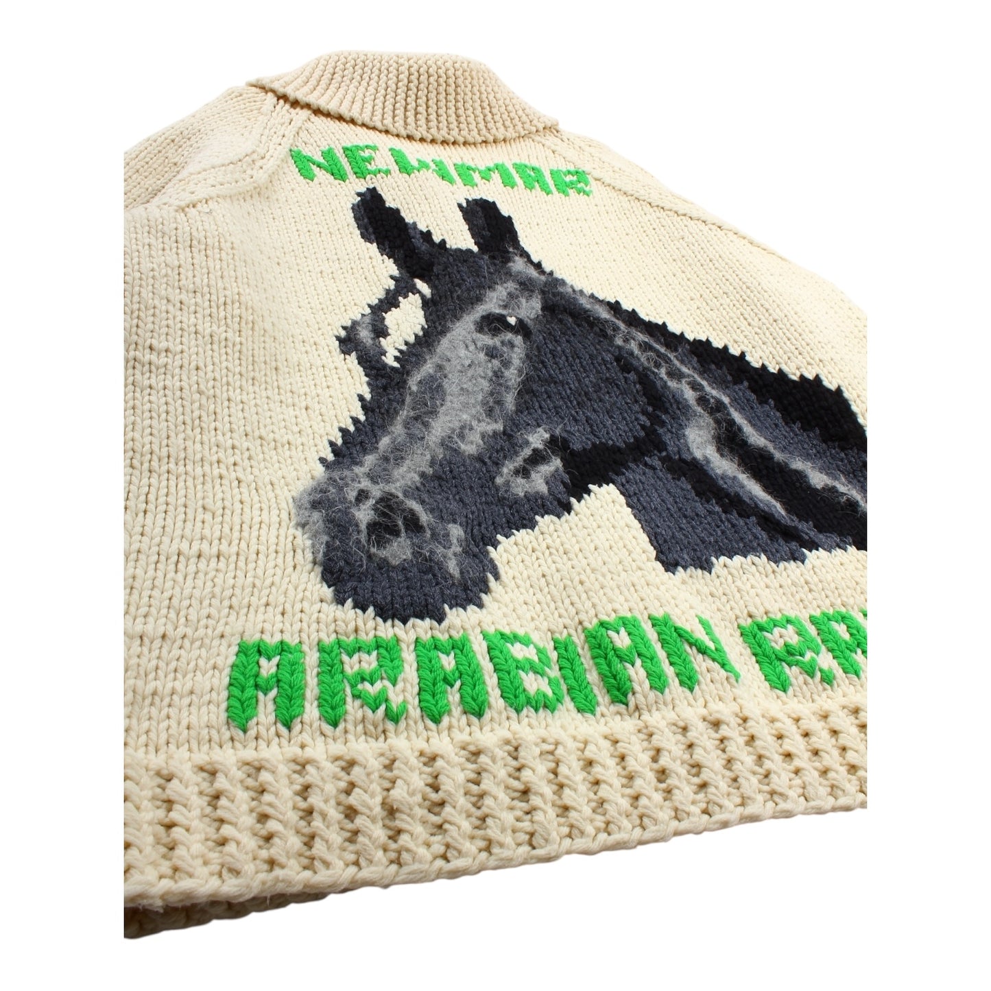 60s Newmar Arabian wool cowichan style sweater XXL