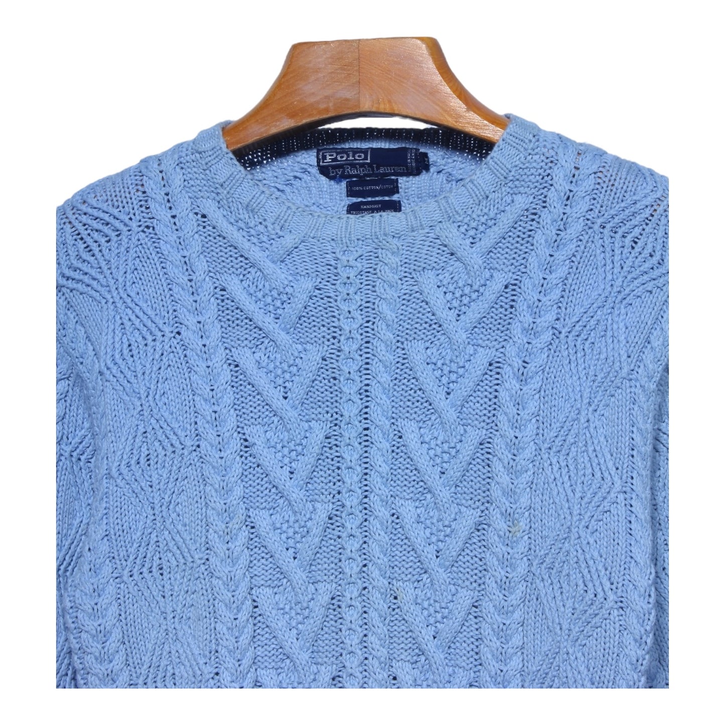 Polo Ralph Lauren hand knit cotton sweater small