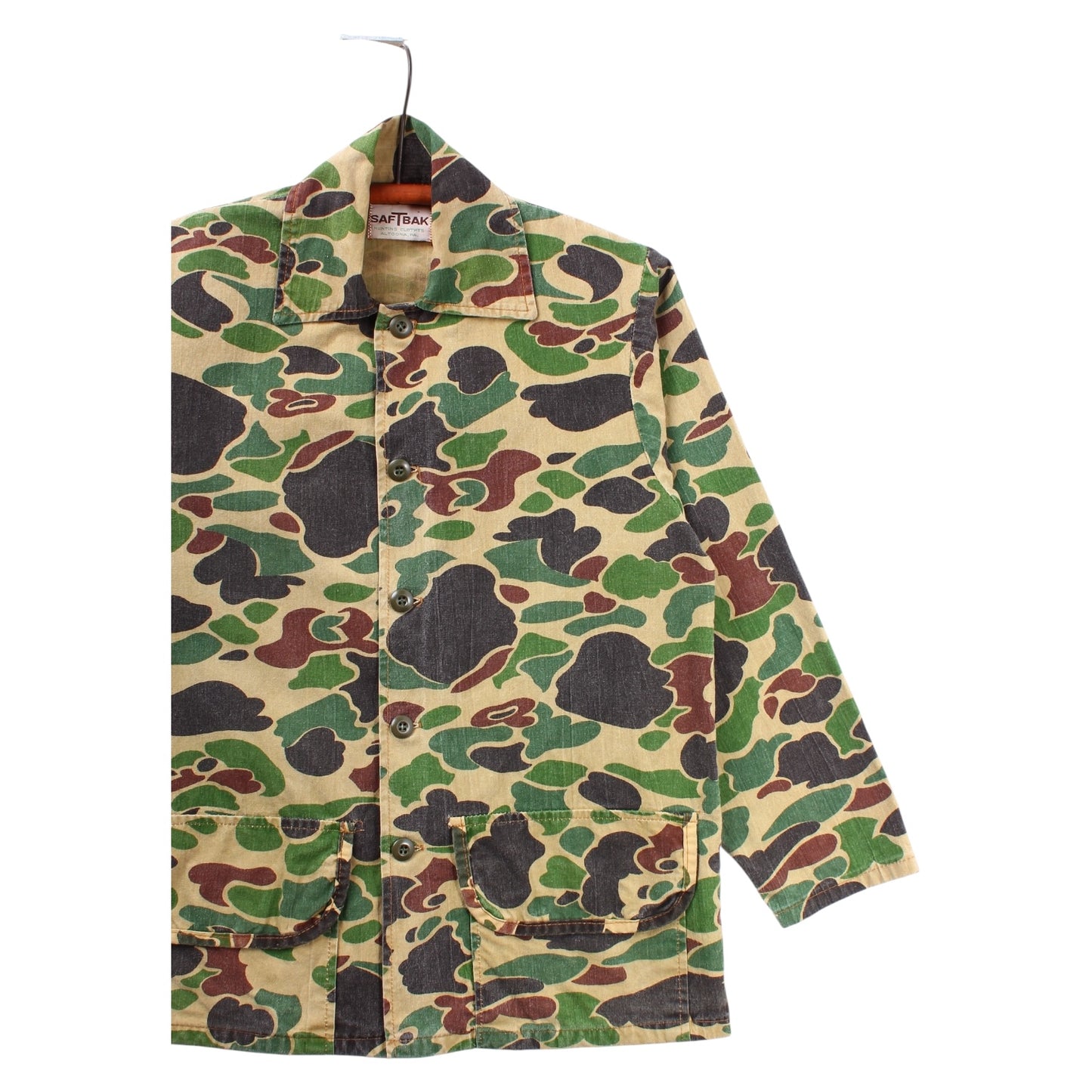 80s Duck camo shirt jacket Small
