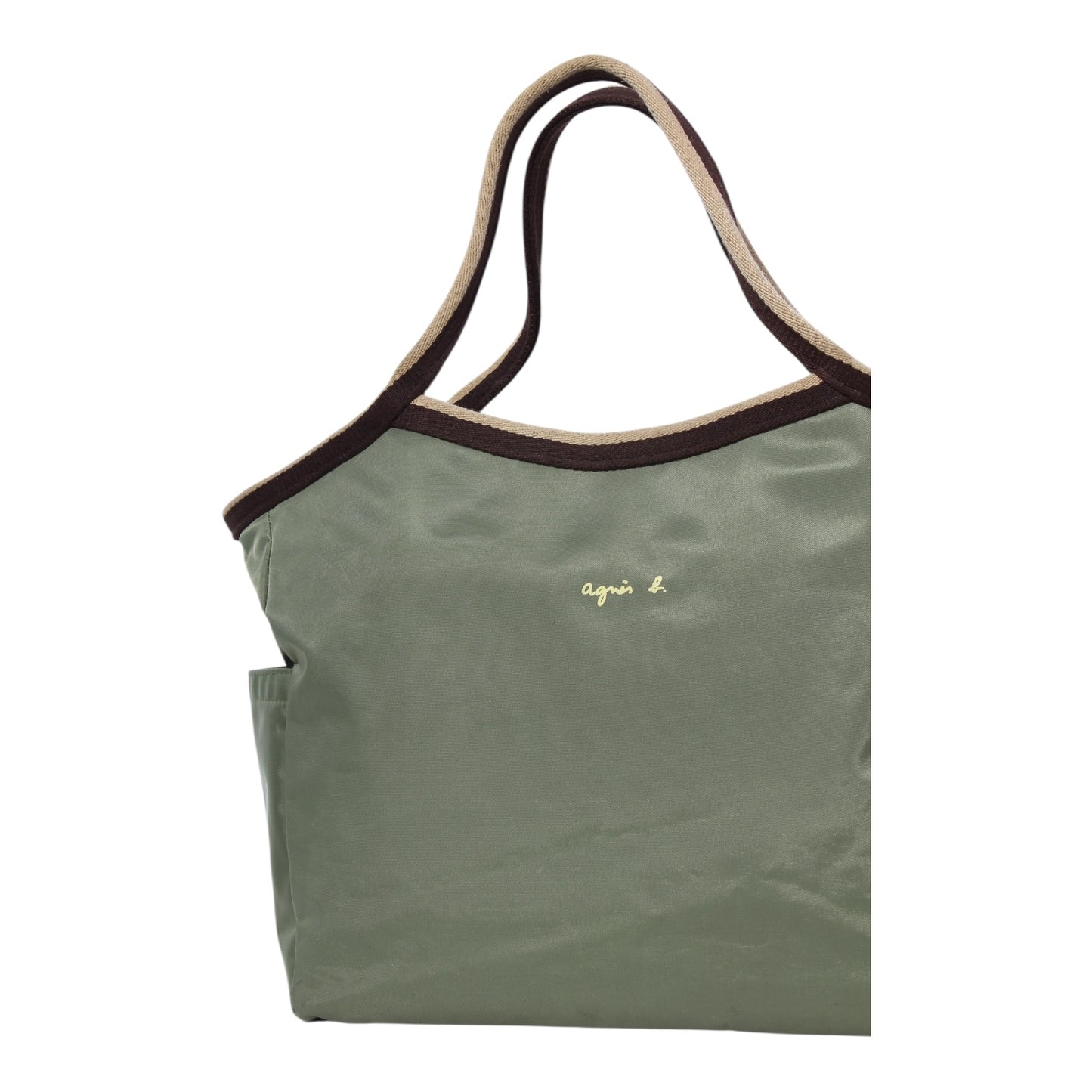 Agnes b voyage tote purse made in japan