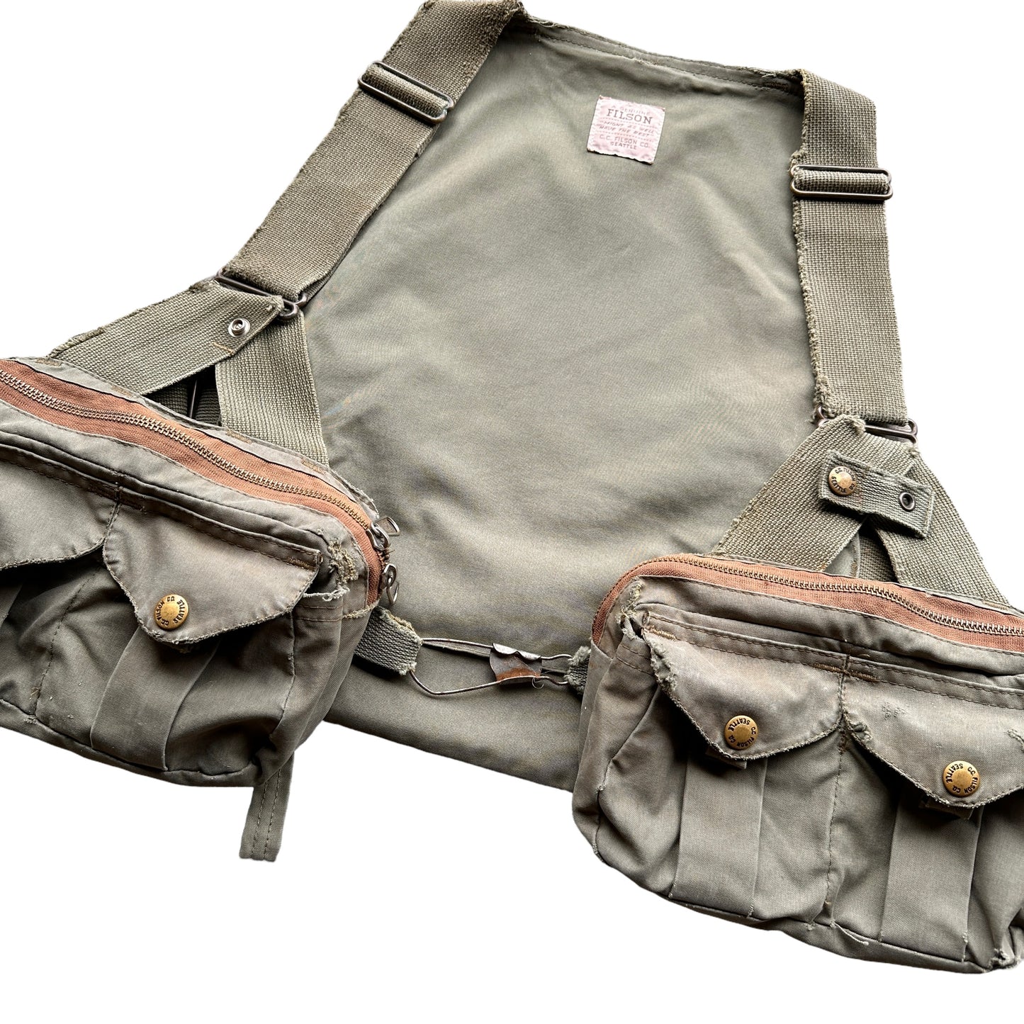 Filson fishing vest