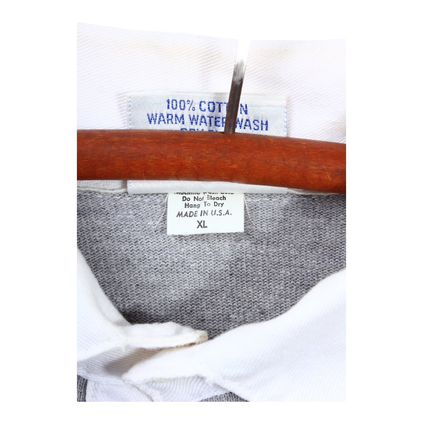 80s Rugged wear rugby large