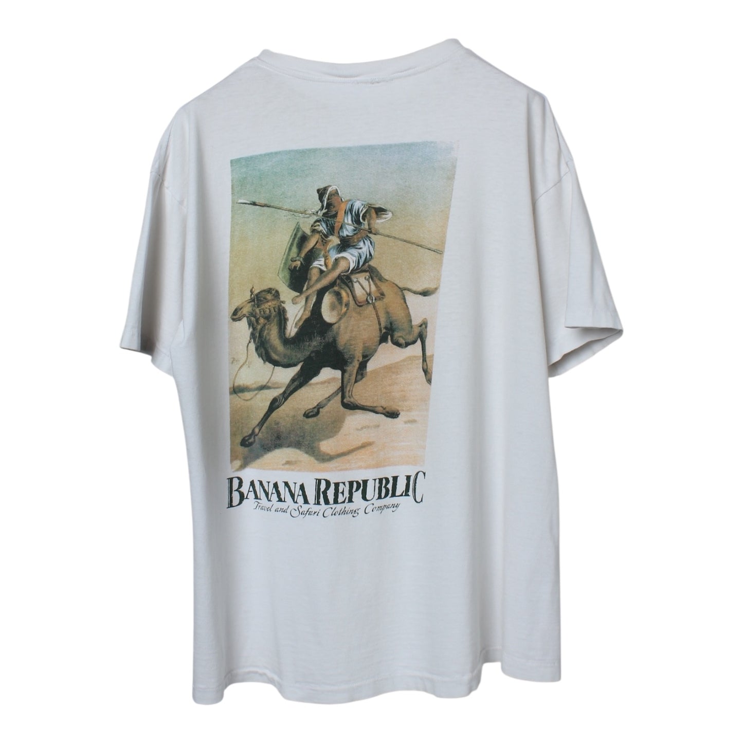 90s Banana republic safari tee  large