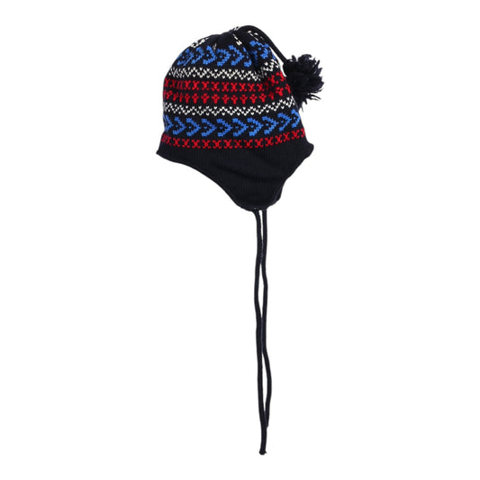 90s wool earflap beanie